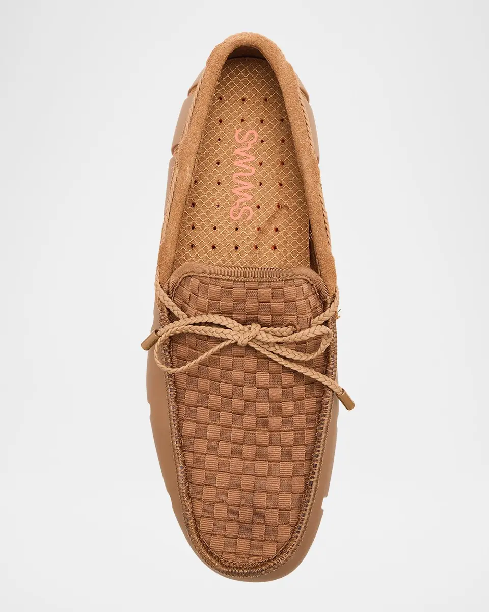 SWIMS Men's Woven Textile and Suede Drivers | Thumbnail 5 SWIMS Men's Woven Textile and Suede Drivers | Thumbnail 5