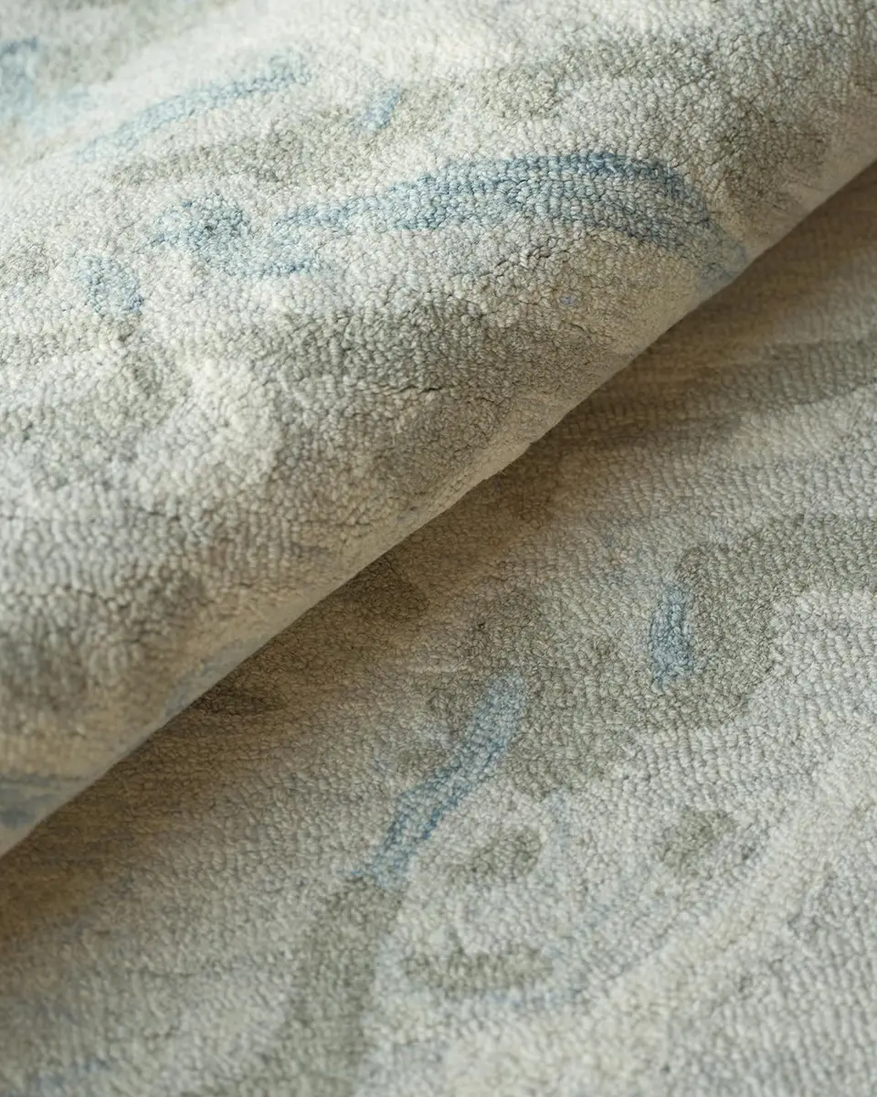 Exquisite Rugs Cortero Hand-Tufted Light Blue & Ivory Rug | Thumbnail 3 Exquisite Rugs Cortero Hand-Tufted Light Blue & Ivory Rug | Thumbnail 3