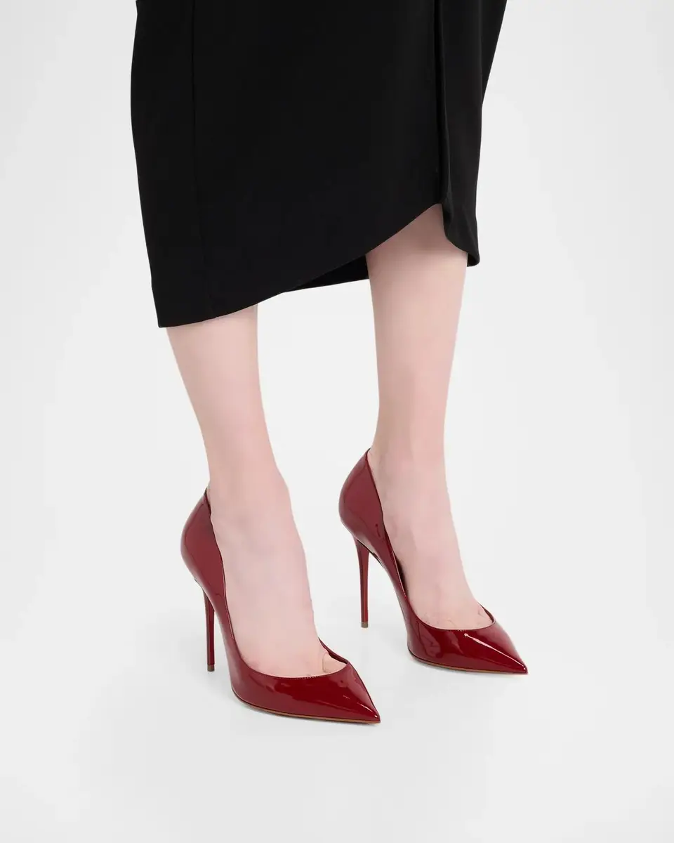 Christian Louboutin 100m La Pigalle Patent Leather Pumps | Thumbnail 2 Christian Louboutin 100m La Pigalle Patent Leather Pumps | Thumbnail 2