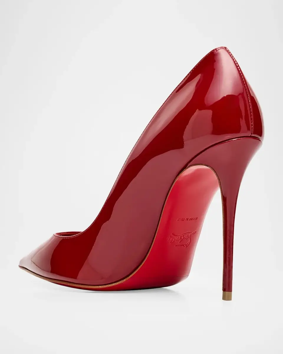 Christian Louboutin 100m La Pigalle Patent Leather Pumps | Thumbnail 4 Christian Louboutin 100m La Pigalle Patent Leather Pumps | Thumbnail 4