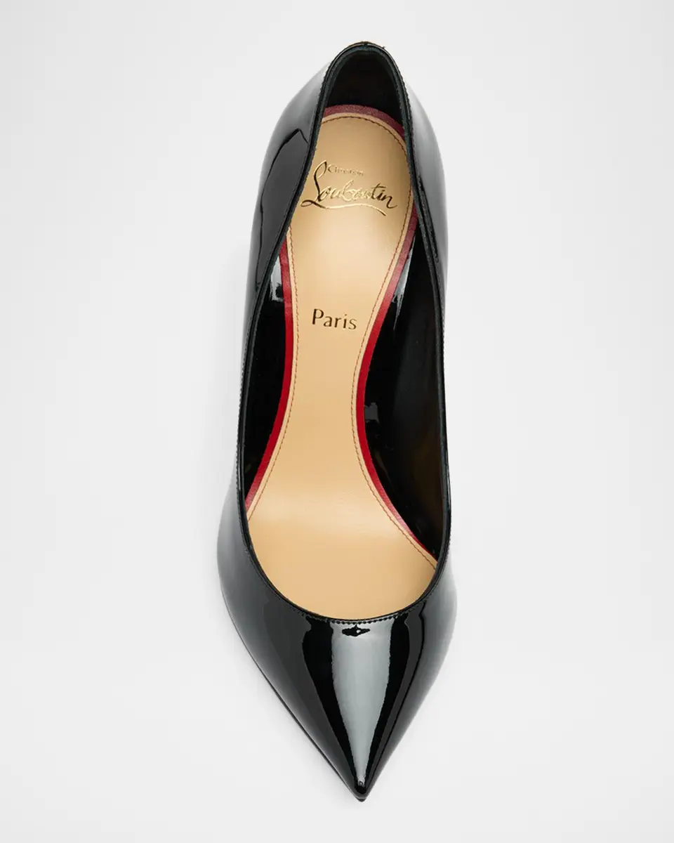 Christian Louboutin 100m La Pigalle Patent Leather Pumps | Thumbnail 4 Christian Louboutin 100m La Pigalle Patent Leather Pumps | Thumbnail 4