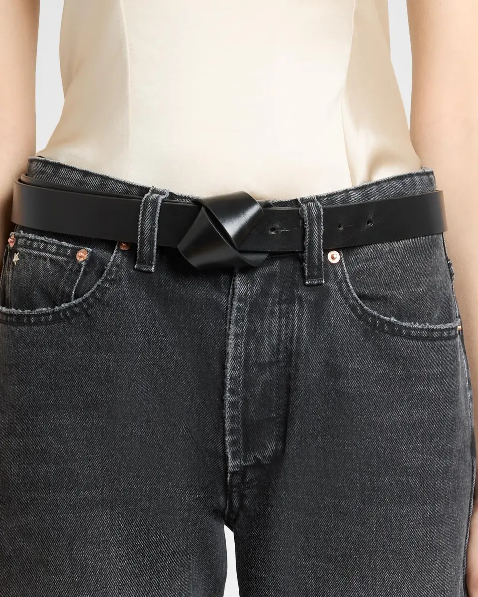 Etoile Isabel Marant Lassio Knotted Leather Belt | Thumbnail 2
