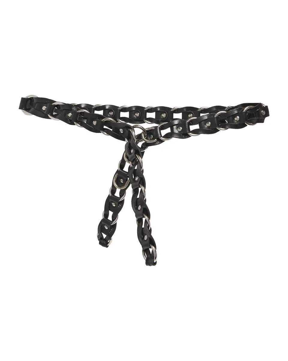 Etoile Isabel Marant Bali Woven Leather and Metal Belt | Thumbnail 3 Etoile Isabel Marant Bali Woven Leather and Metal Belt | Thumbnail 3