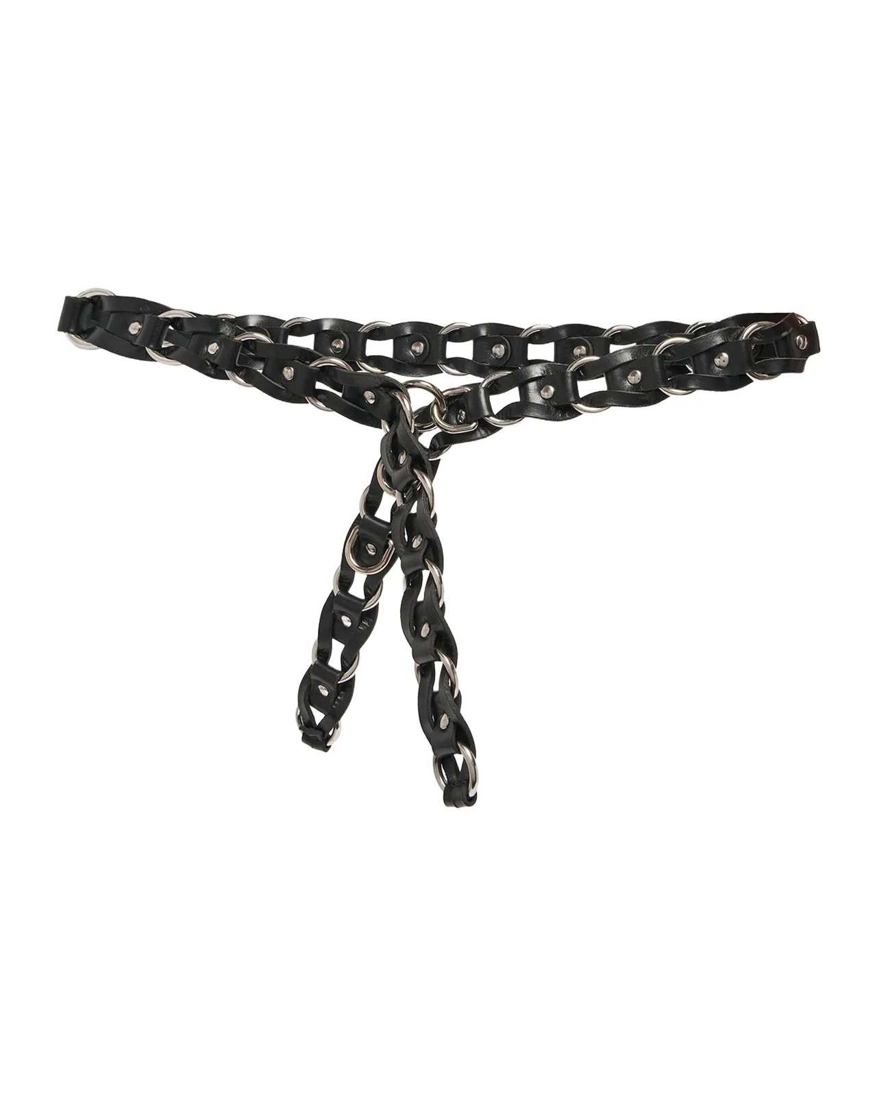 Bali Woven Leather and Metal Belt Bali Woven Leather and Metal Belt