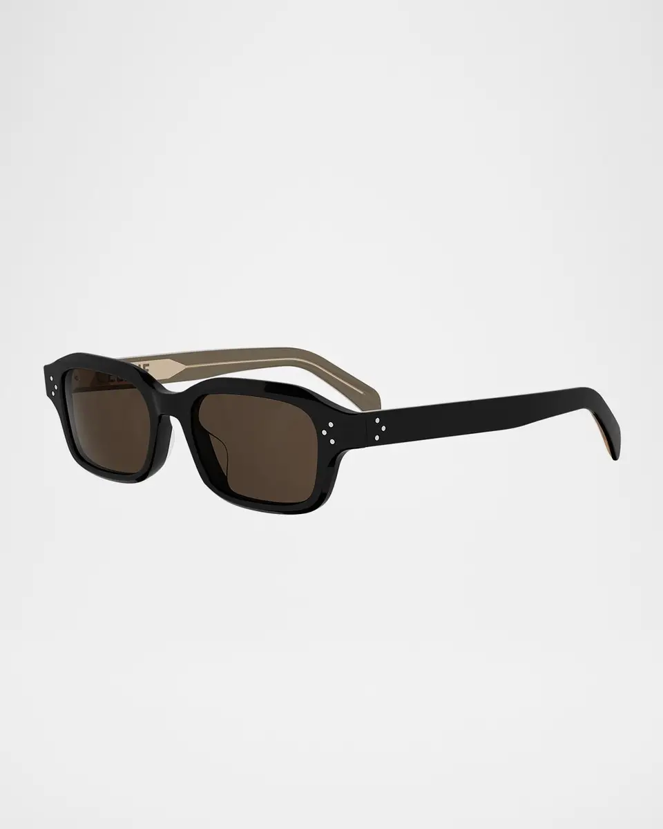 Celine Men's 3 Dots Acetate Rectangle Sunglasses | Thumbnail 2 Celine Men's 3 Dots Acetate Rectangle Sunglasses | Thumbnail 2