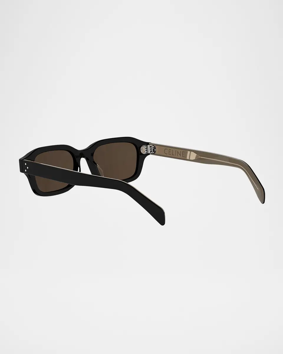 Celine Men's 3 Dots Acetate Rectangle Sunglasses | Thumbnail 4 Celine Men's 3 Dots Acetate Rectangle Sunglasses | Thumbnail 4