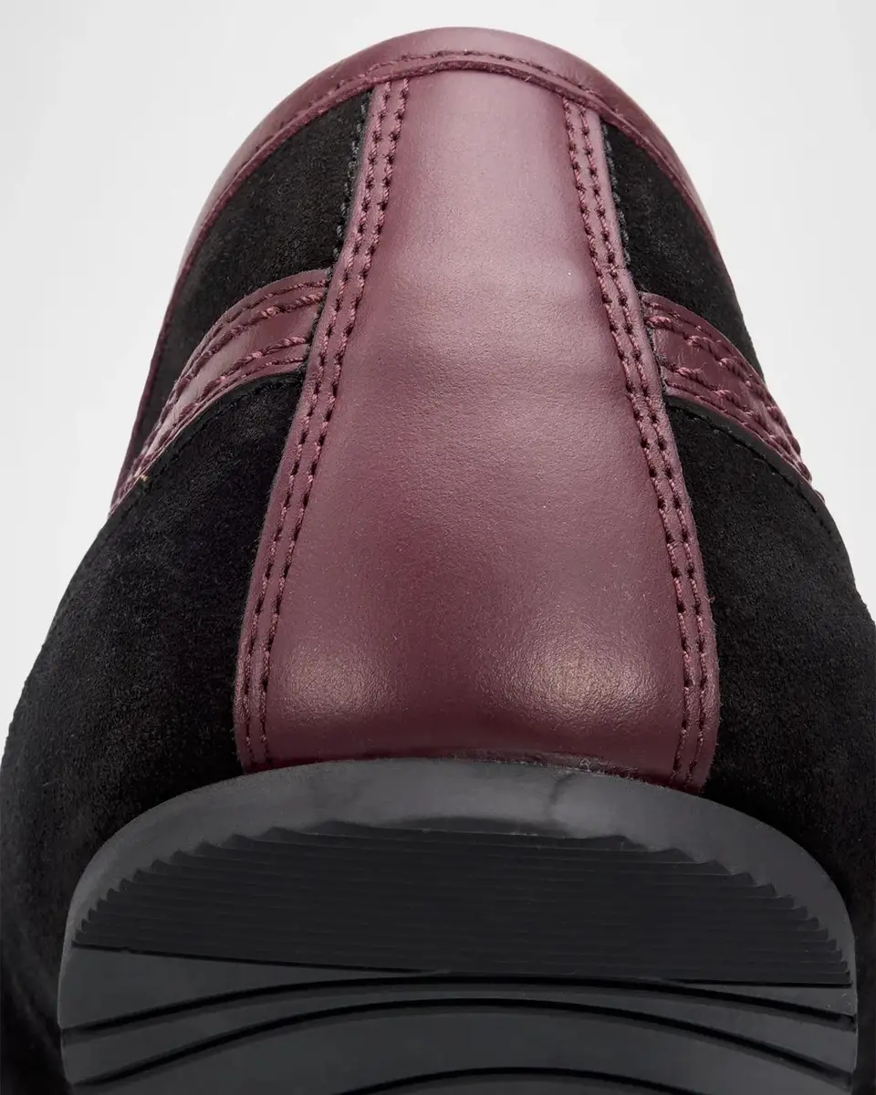 Dries Van Noten Men's Mosaicon T-Toe Suede Low-Top Sneakers | Thumbnail 3 Dries Van Noten Men's Mosaicon T-Toe Suede Low-Top Sneakers | Thumbnail 3