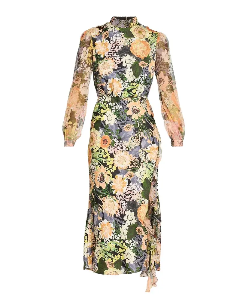Adaline Floral Midi Dress Adaline Floral Midi Dress