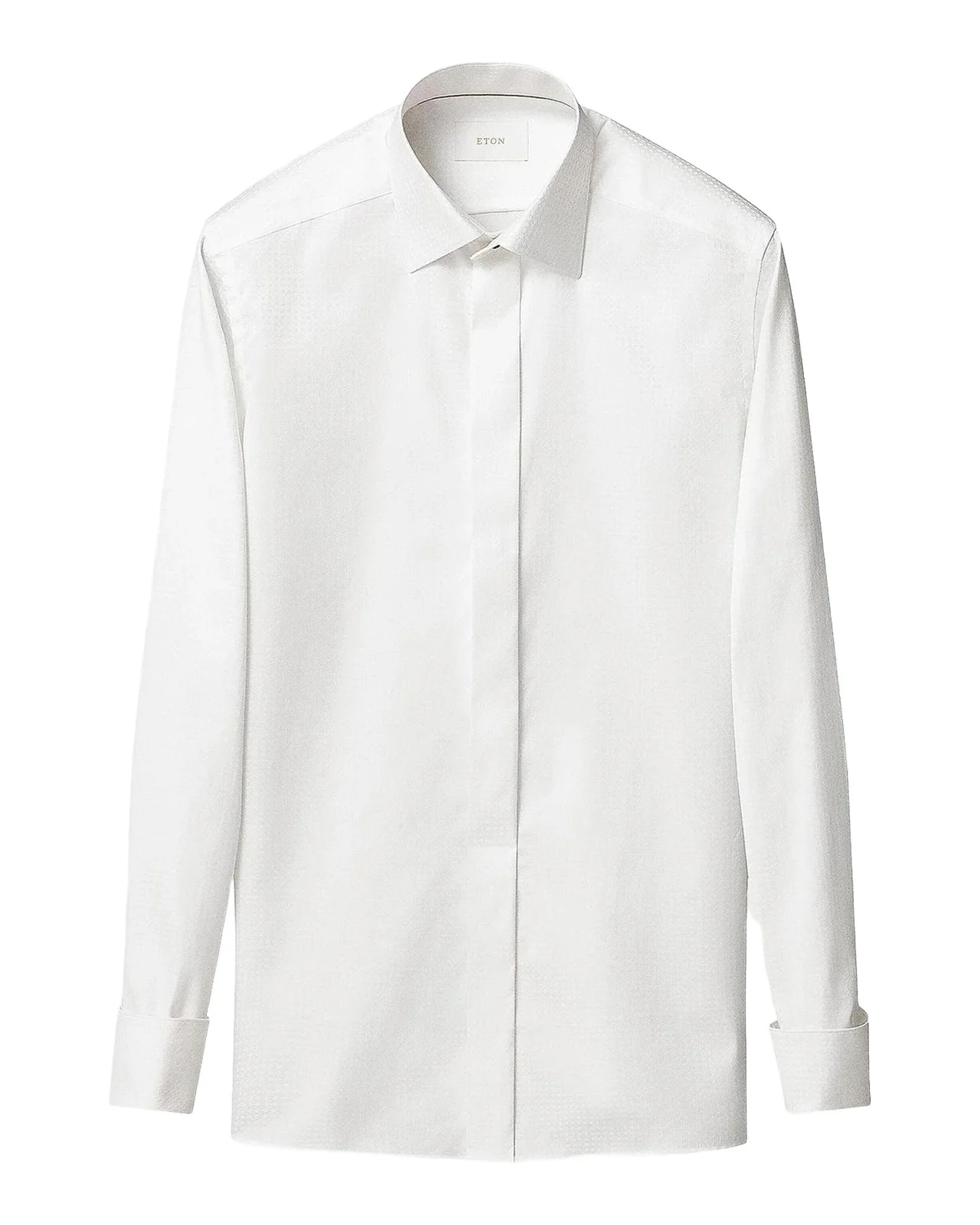 Eton Geometric Brocade Formal Contemporary-Fit Shirt