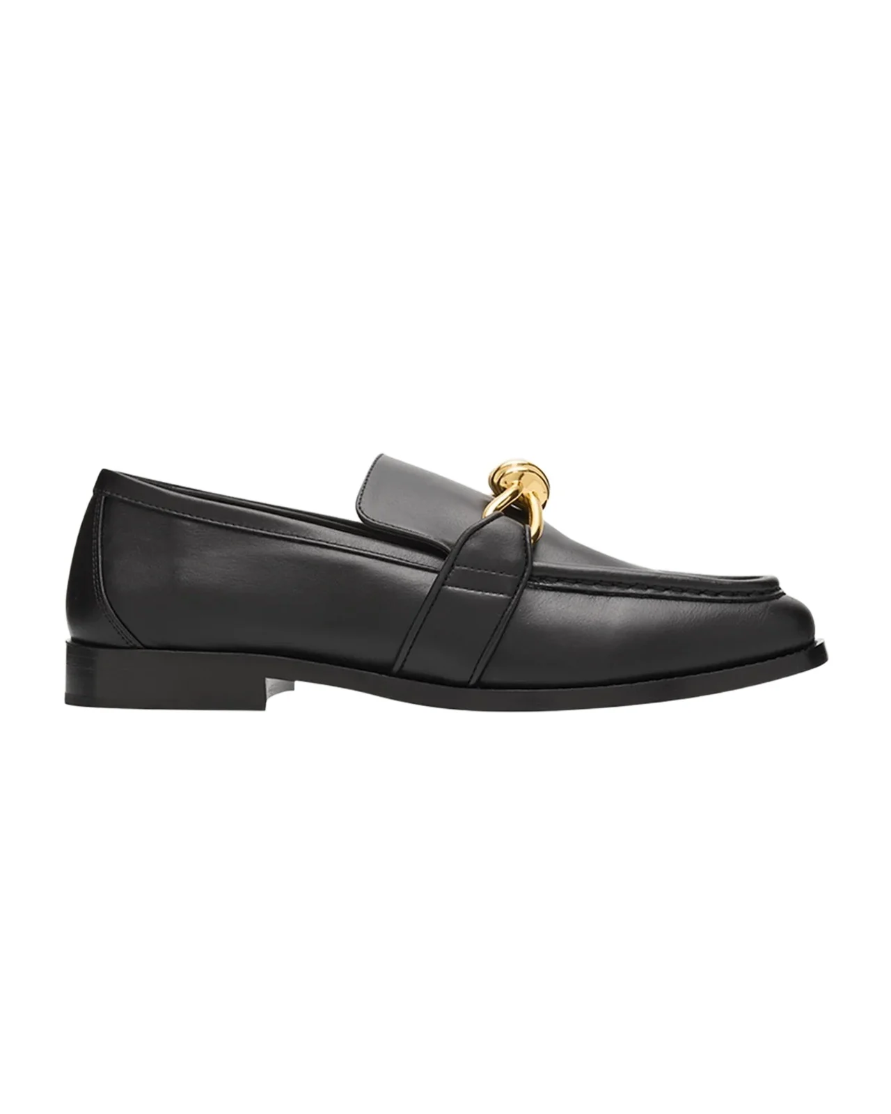Astaire Metal-Knot Leather Loafers Astaire Metal-Knot Leather Loafers