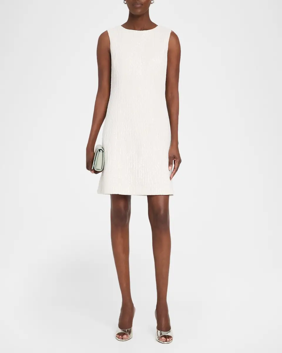 PRABAL GURUNG Sequined Mini Shift Dress | Thumbnail 2 PRABAL GURUNG Sequined Mini Shift Dress | Thumbnail 2