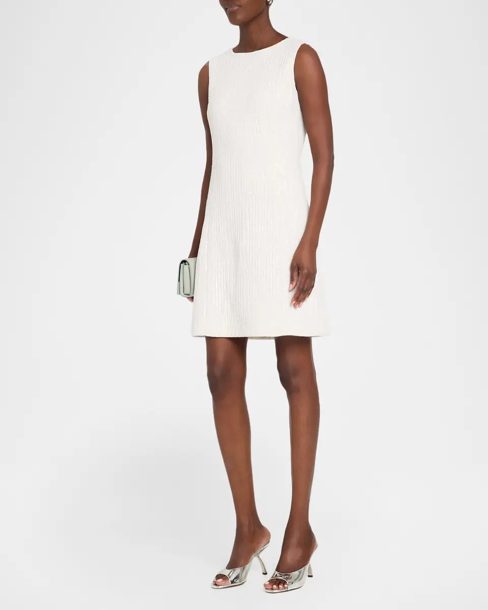 PRABAL GURUNG Sequined Mini Shift Dress | Thumbnail 4 PRABAL GURUNG Sequined Mini Shift Dress | Thumbnail 4