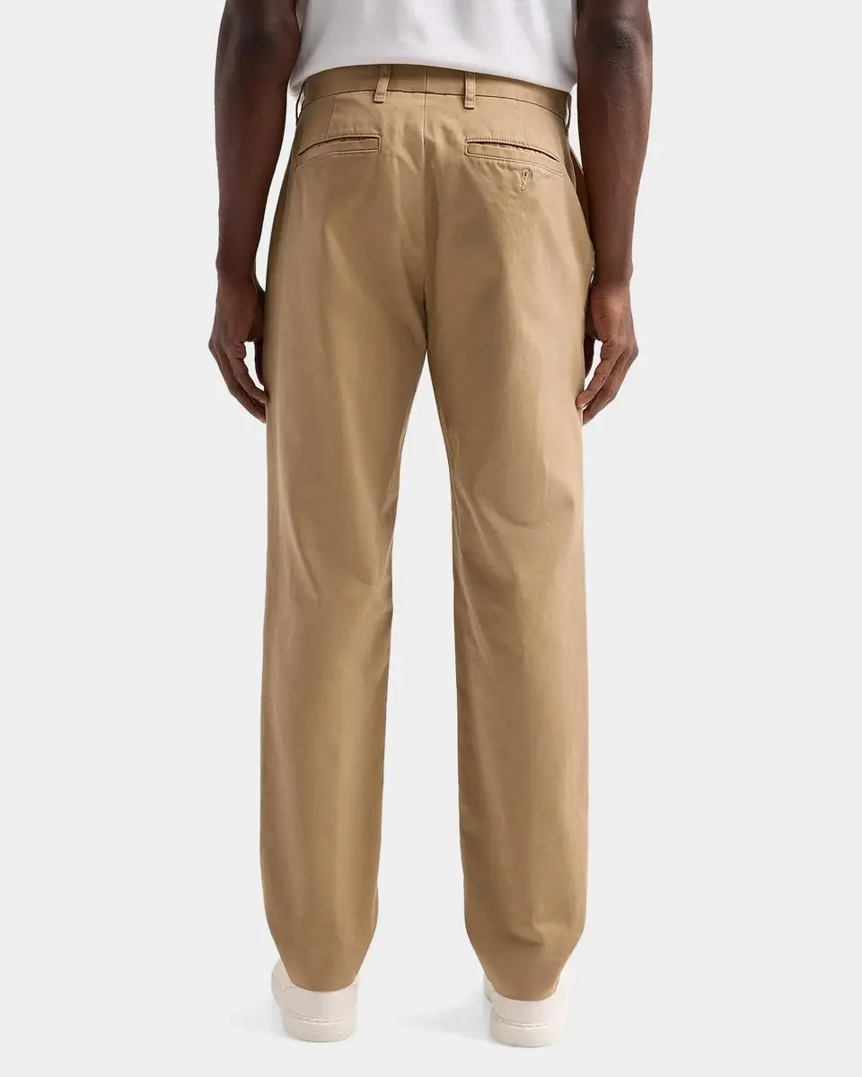 Vince Men's Brushed Twill Straight Leg Flat-Front Pants | Thumbnail 4 Vince Men's Brushed Twill Straight Leg Flat-Front Pants | Thumbnail 4