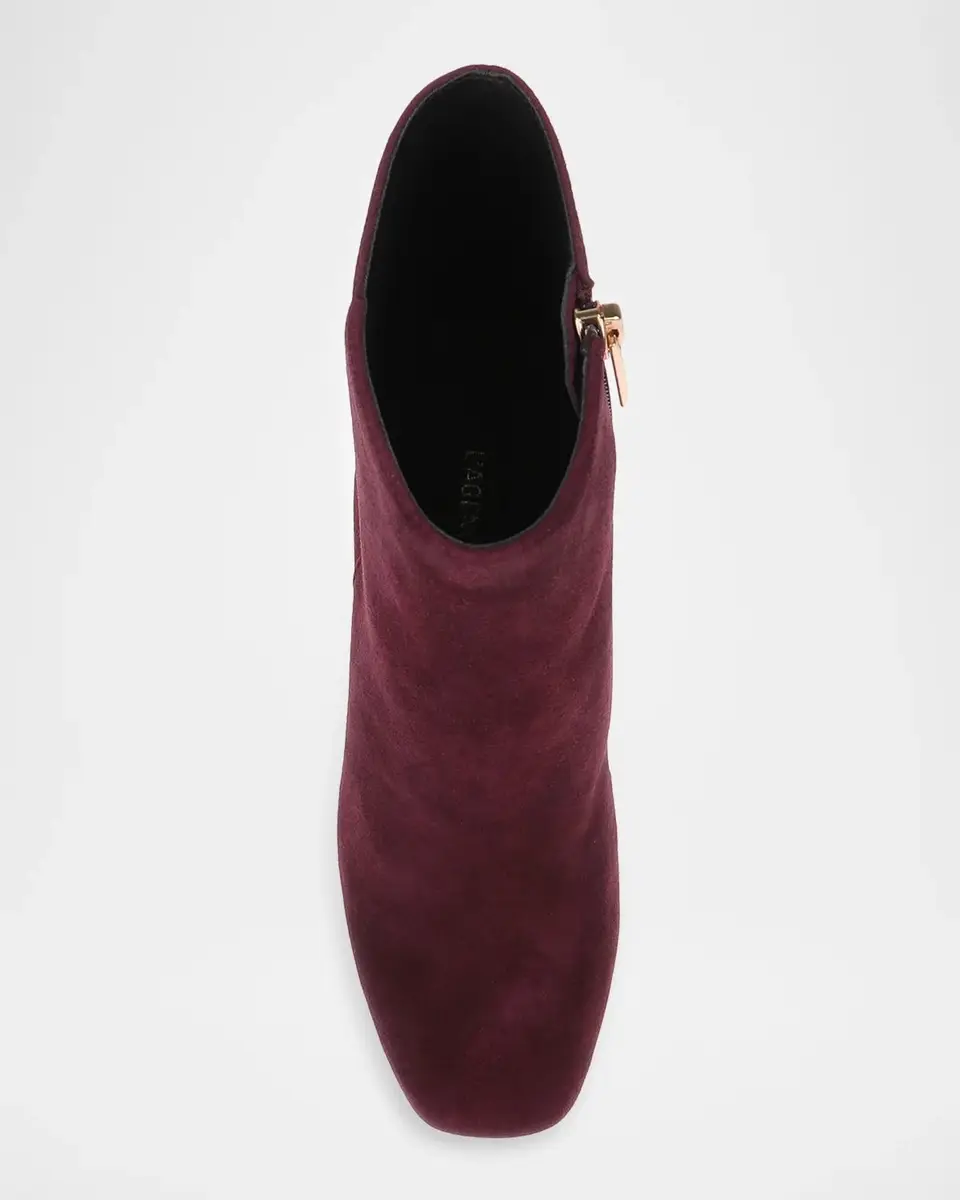 L'Agence Soho Suede Platform Ankle Boots | Thumbnail 4