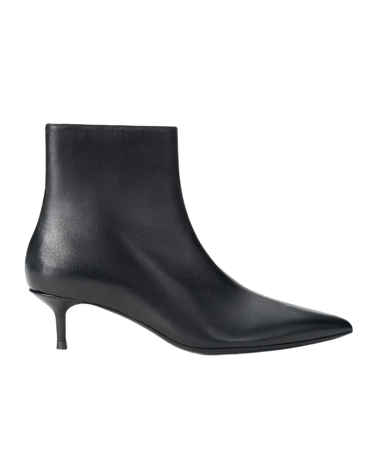 50mm Sebastian Leather Ankle Boots