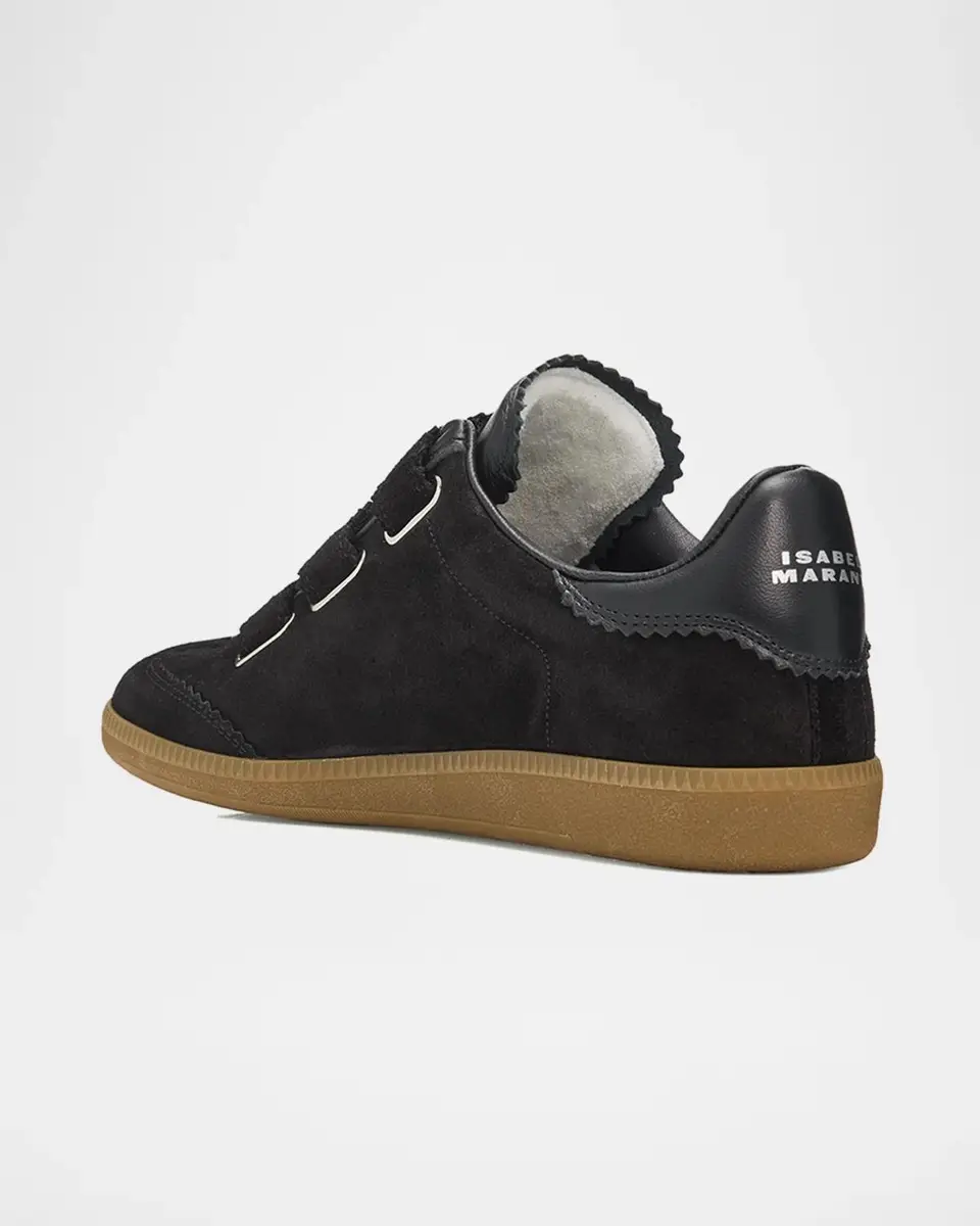 Isabel Marant Beth Mixed Leather Triple-Grip Sneakers | Thumbnail 2 Isabel Marant Beth Mixed Leather Triple-Grip Sneakers | Thumbnail 2