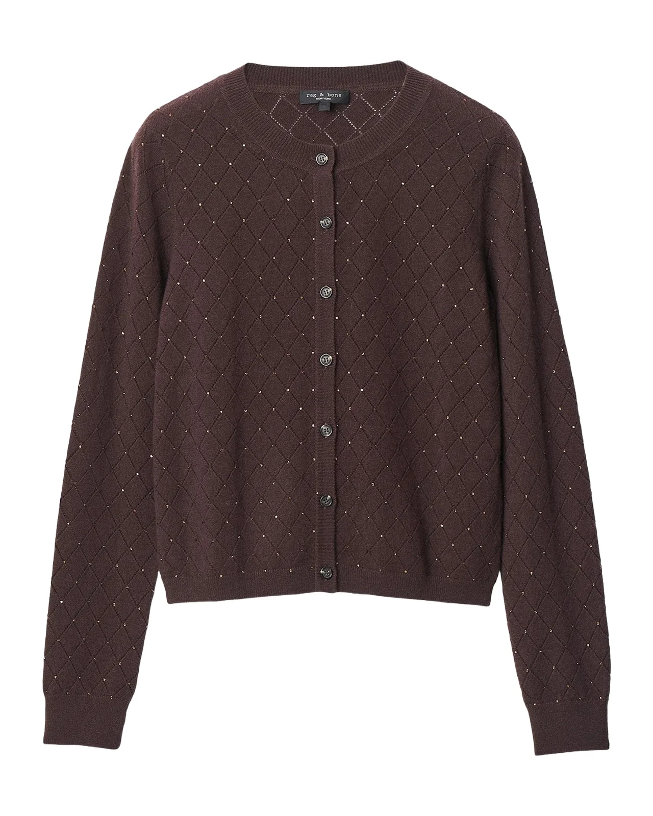 rag & bone Archie Jewel Cashmere-Blend Cardigan
