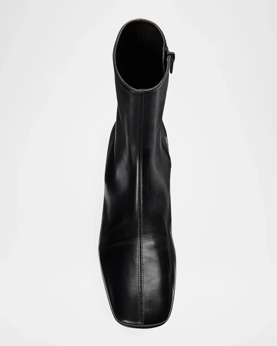 The Row Cindy Leather Ankle Boots | Thumbnail 2 The Row Cindy Leather Ankle Boots | Thumbnail 2