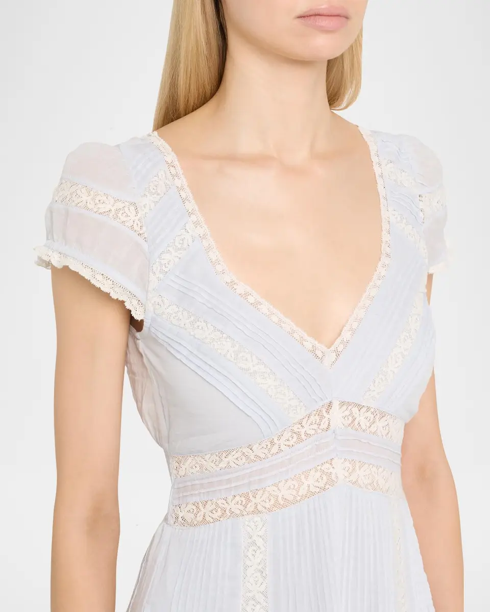 LoveShackFancy Suvi Cotton Midi Dress | Thumbnail 5 LoveShackFancy Suvi Cotton Midi Dress | Thumbnail 5