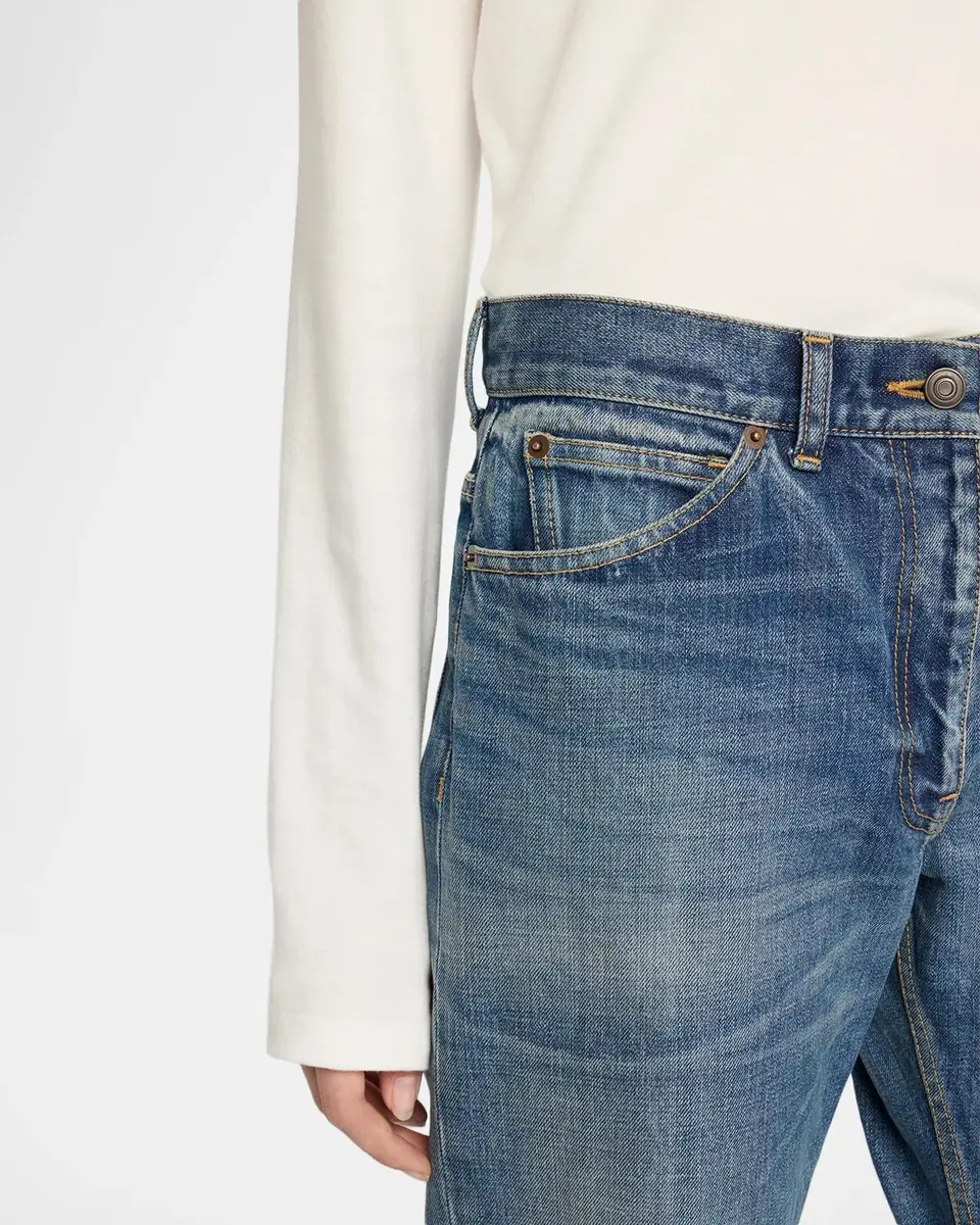 The Row Dinni Low-Rise Straight-Leg Jeans | Thumbnail 5