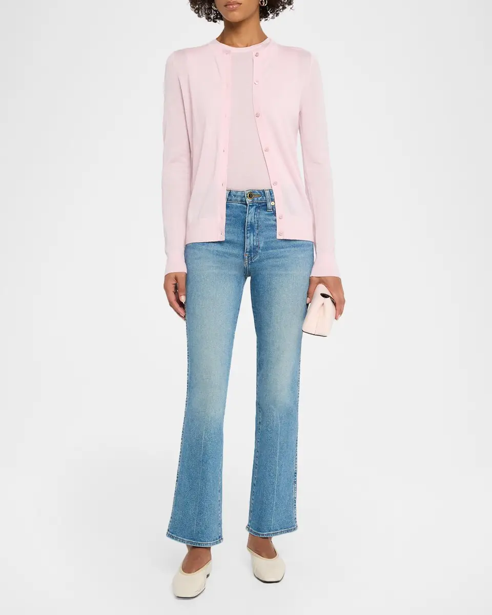 Neiman Marcus Cashmere Collection Superfine Cashmere Crewneck Shell | Thumbnail 2 Neiman Marcus Cashmere Collection Superfine Cashmere Crewneck Shell | Thumbnail 2