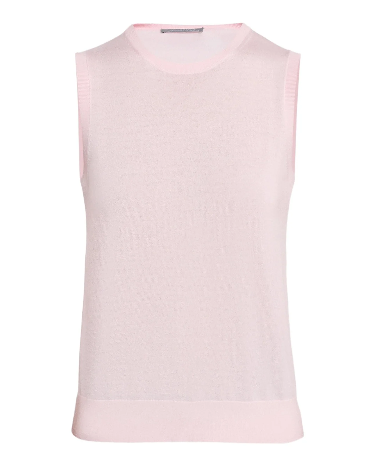 Neiman Marcus Cashmere Collection Superfine Cashmere Crewneck Shell