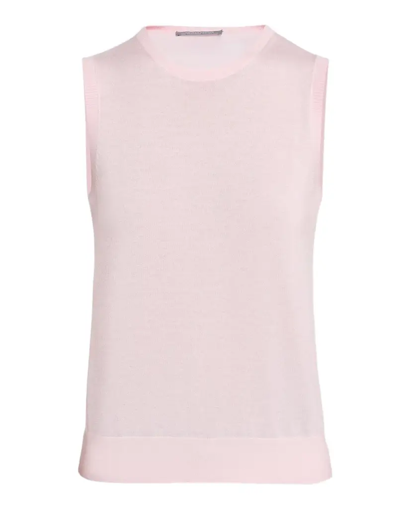 Superfine Cashmere Crewneck Shell Superfine Cashmere Crewneck Shell