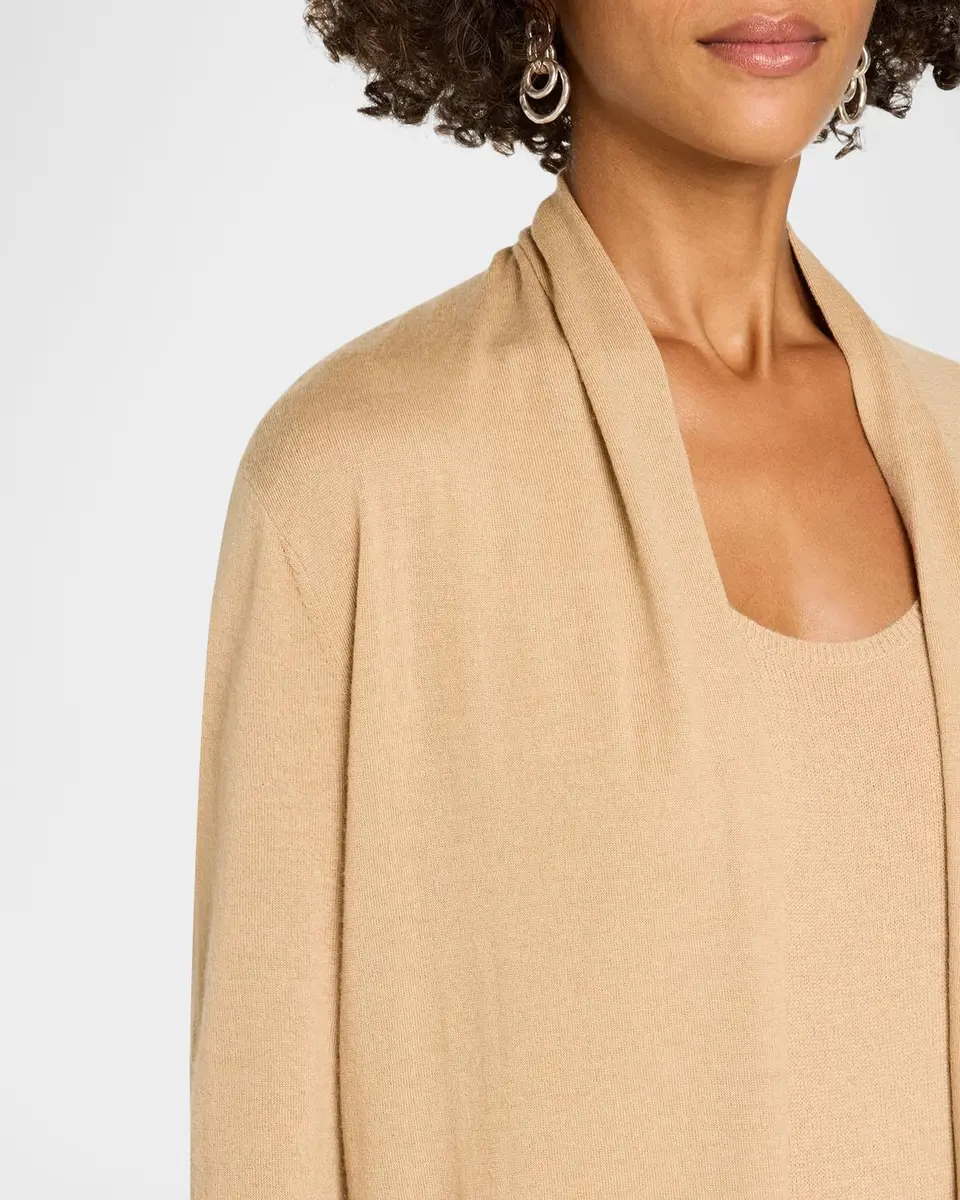 Neiman Marcus Cashmere Collection Superfine Cashmere Duster Cardigan | Thumbnail 5 Neiman Marcus Cashmere Collection Superfine Cashmere Duster Cardigan | Thumbnail 5