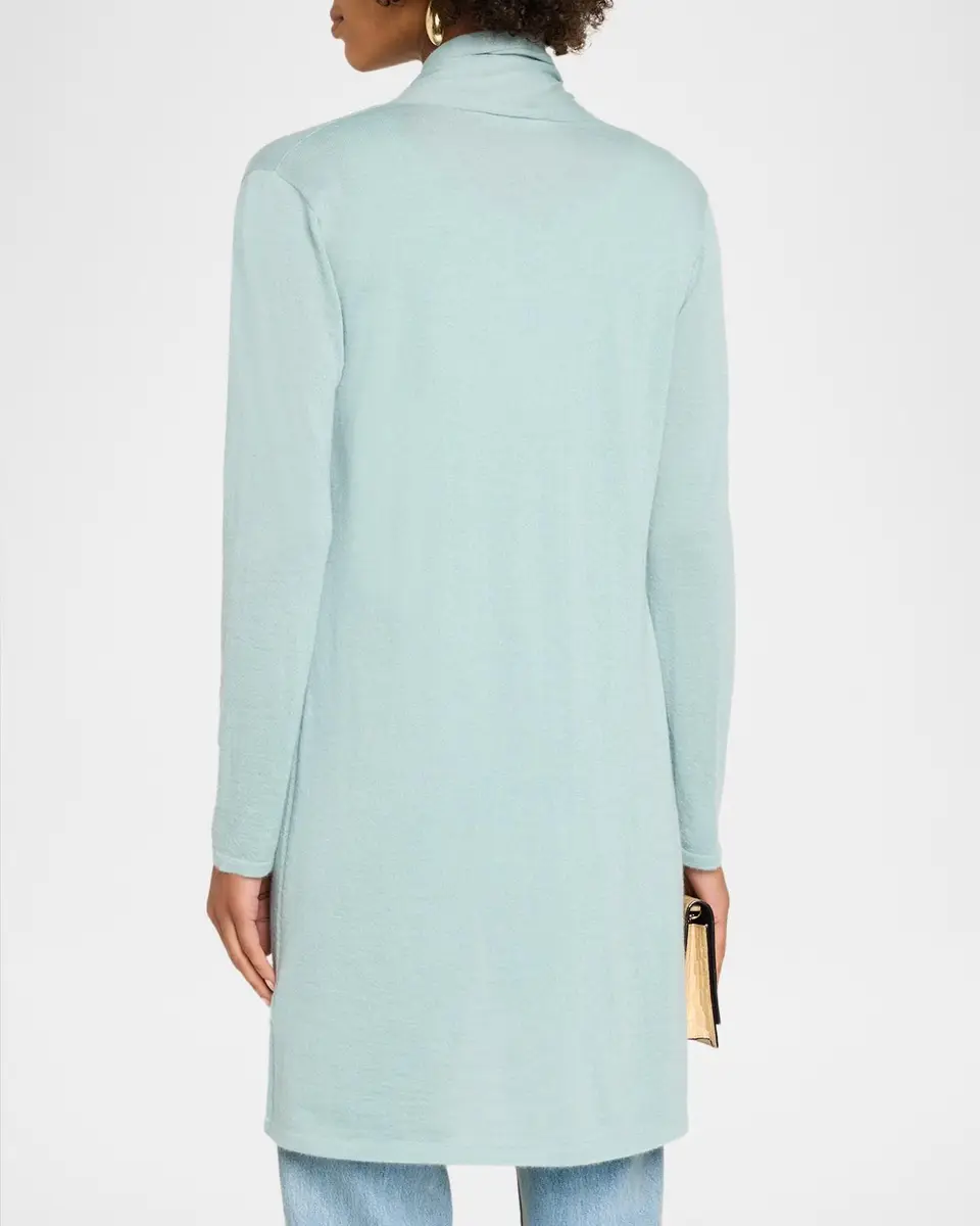 Neiman Marcus Cashmere Collection Superfine Cashmere Duster Cardigan | Thumbnail 3