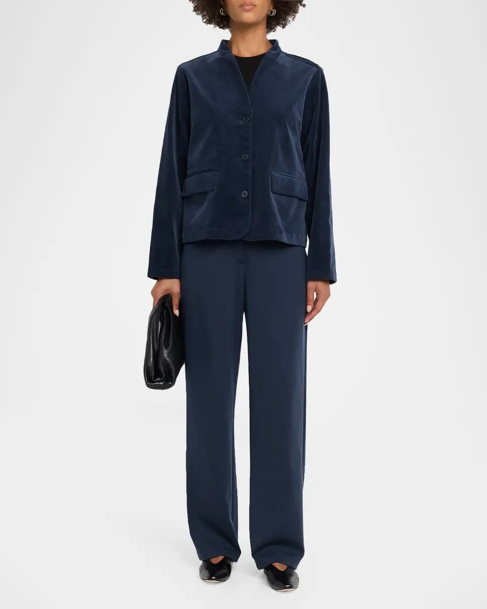 Eileen Fisher Button-Front Corduroy Jacket | Thumbnail 2
