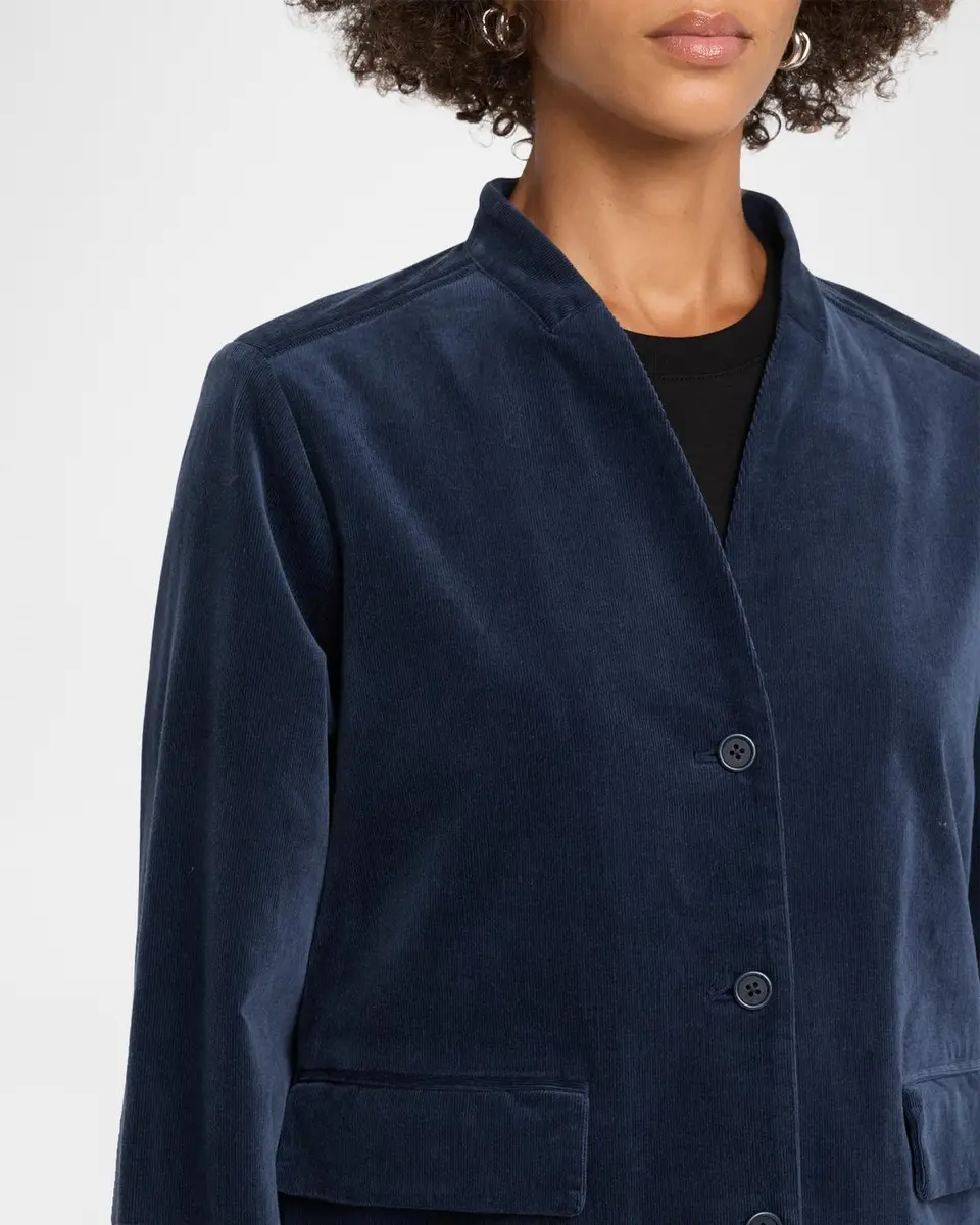 Eileen Fisher Button-Front Corduroy Jacket | Thumbnail 5