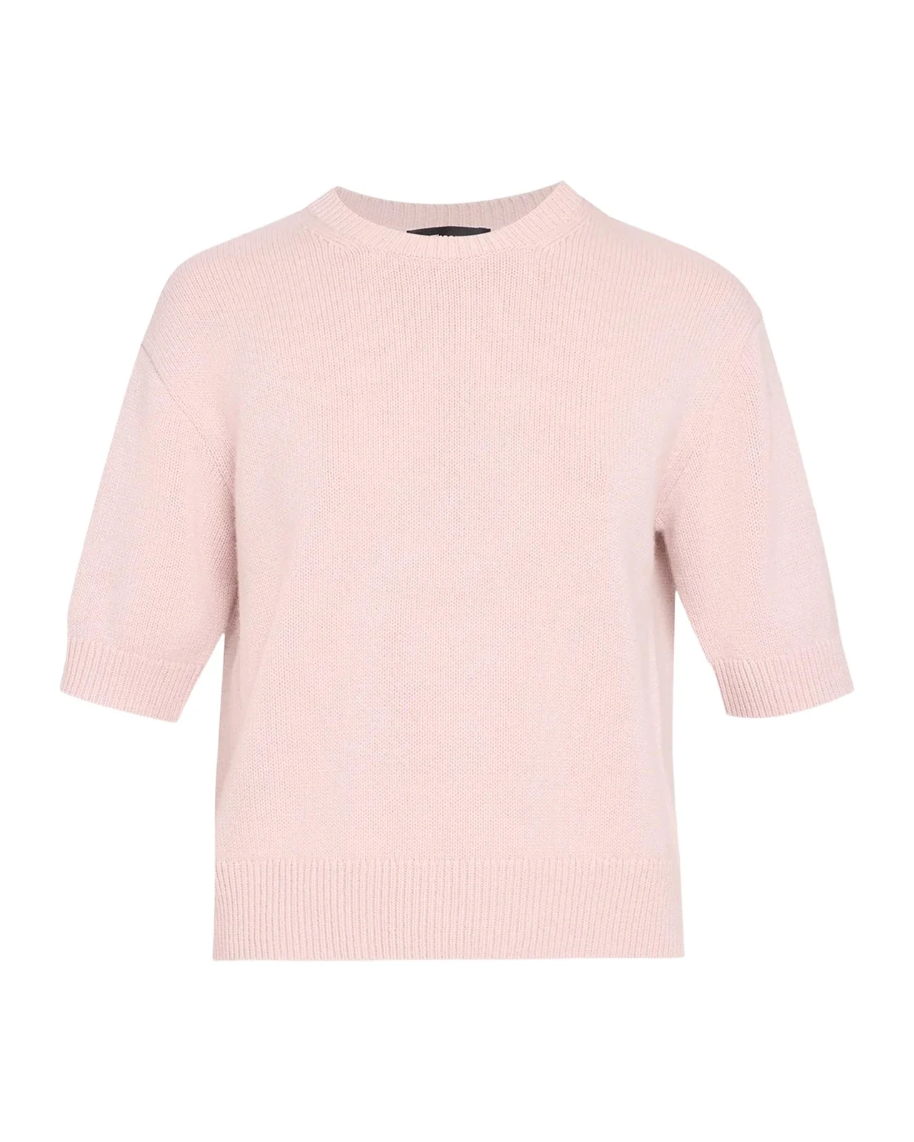 Theory Cashmere Cropped Short-Sleeve T-Shirt
