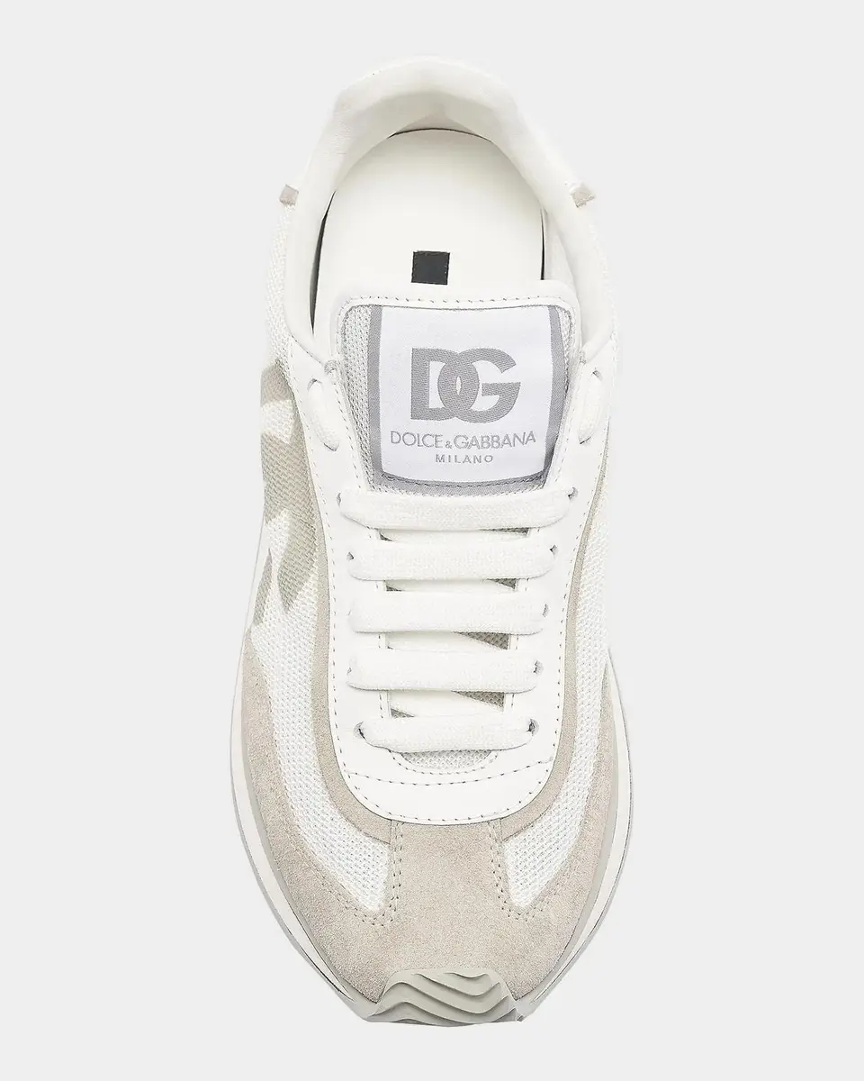 Dolce & Gabbana Mixed-Material DG Cushion Sneakers | Thumbnail 5 Dolce & Gabbana Mixed-Material DG Cushion Sneakers | Thumbnail 5