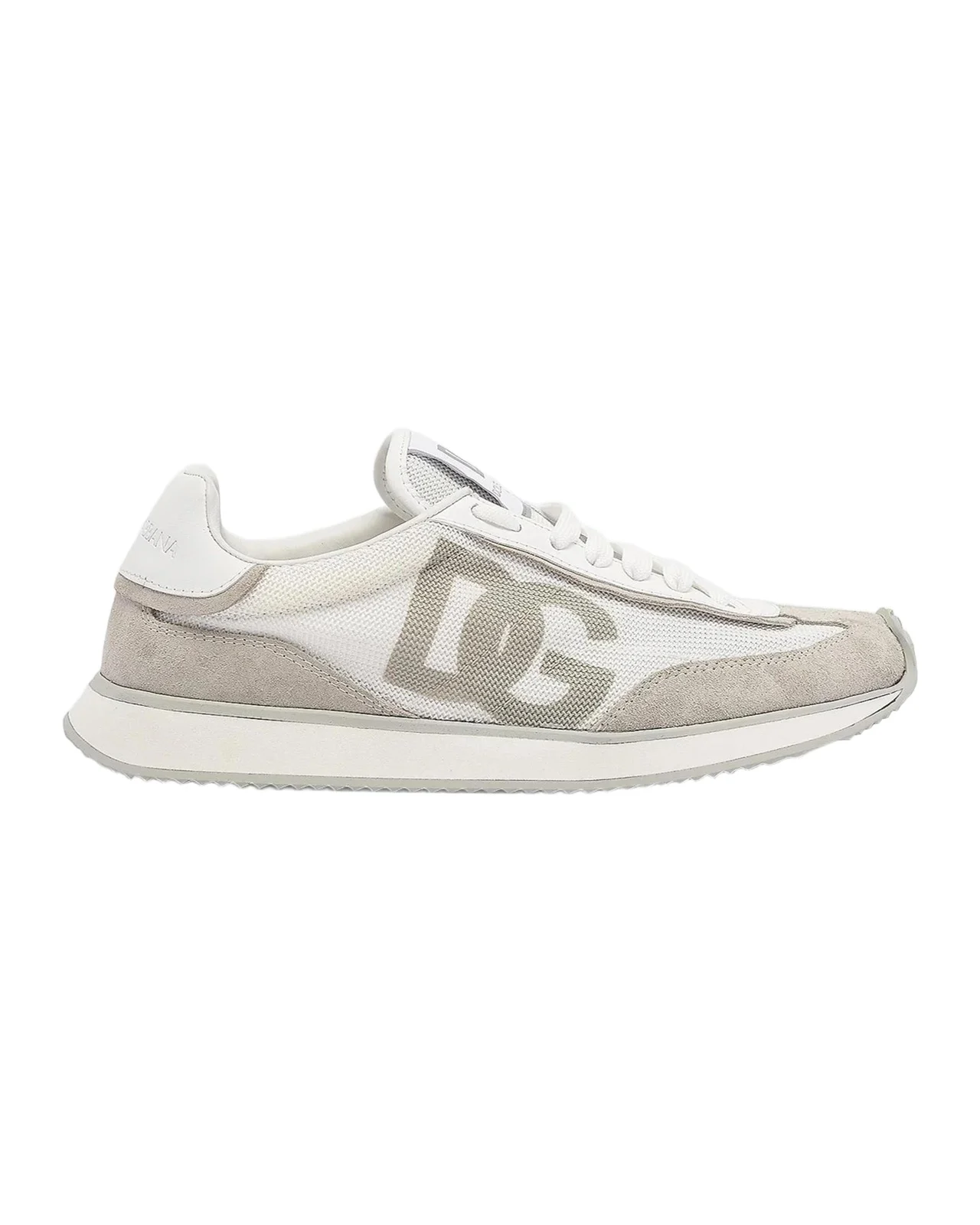 Mixed-Material DG Cushion Sneakers