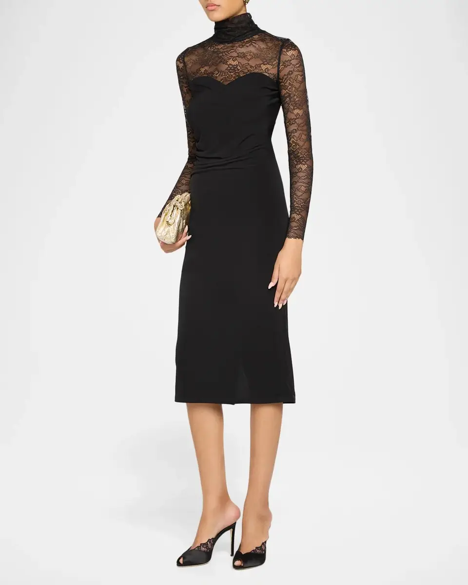 Generation Love Westia Lace Combo Maxi Dress | Thumbnail 4 Generation Love Westia Lace Combo Maxi Dress | Thumbnail 4