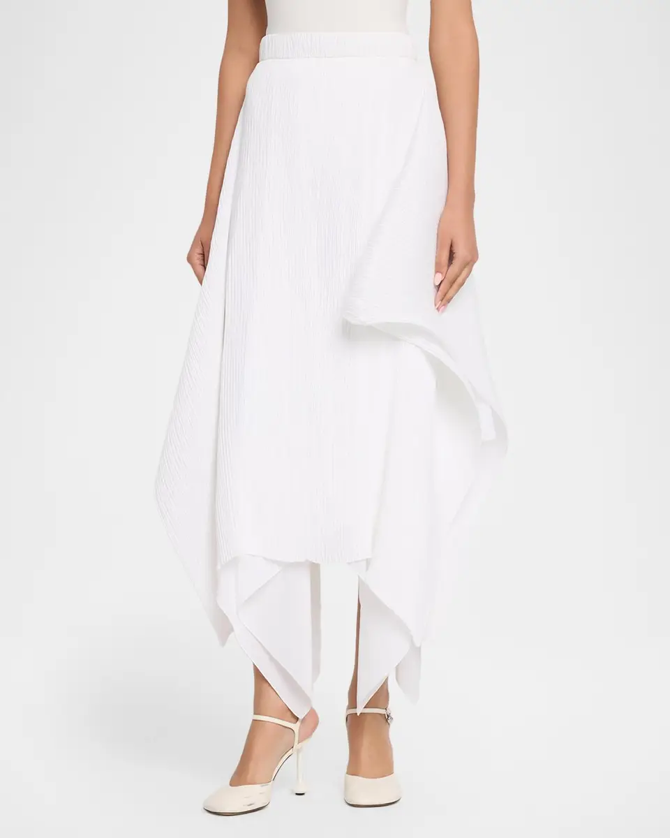 JW Anderson Pleated Handkerchief Midi Skirt | Thumbnail 4 JW Anderson Pleated Handkerchief Midi Skirt | Thumbnail 4