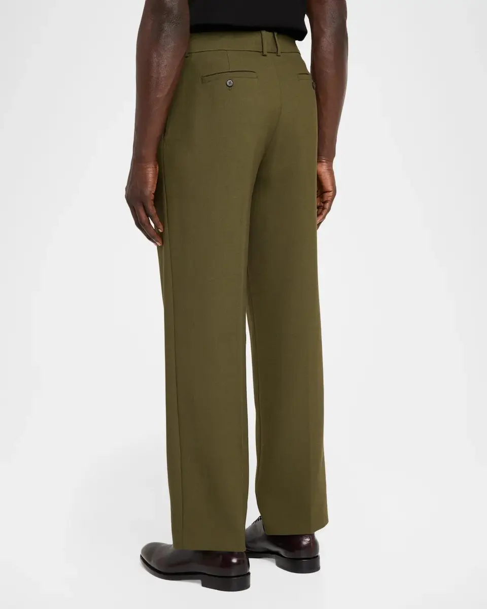 Simkhai Men's Julian Tapered-Leg Pleated Trousers | Thumbnail 3