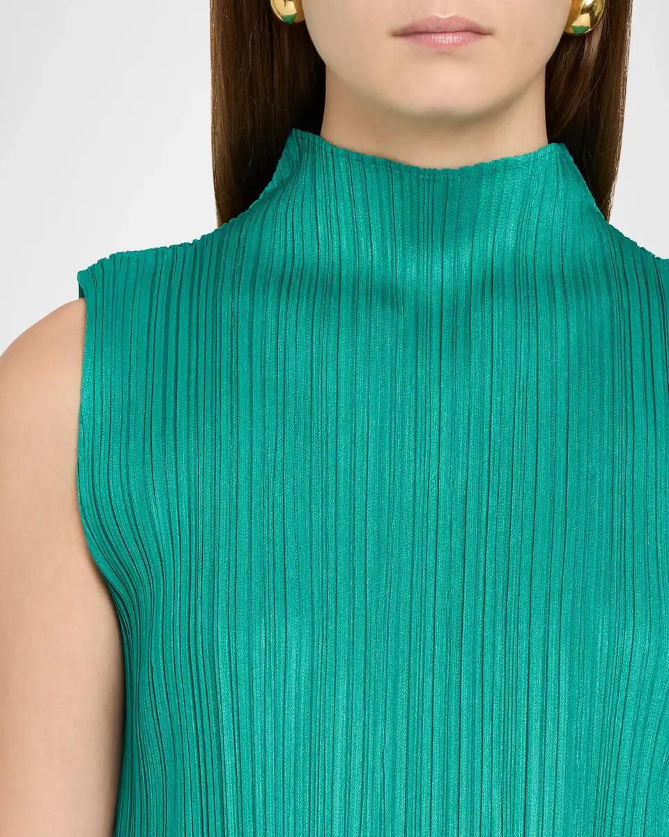 Issey Miyake Ribbed Midi Dress | Thumbnail 5 Issey Miyake Ribbed Midi Dress | Thumbnail 5