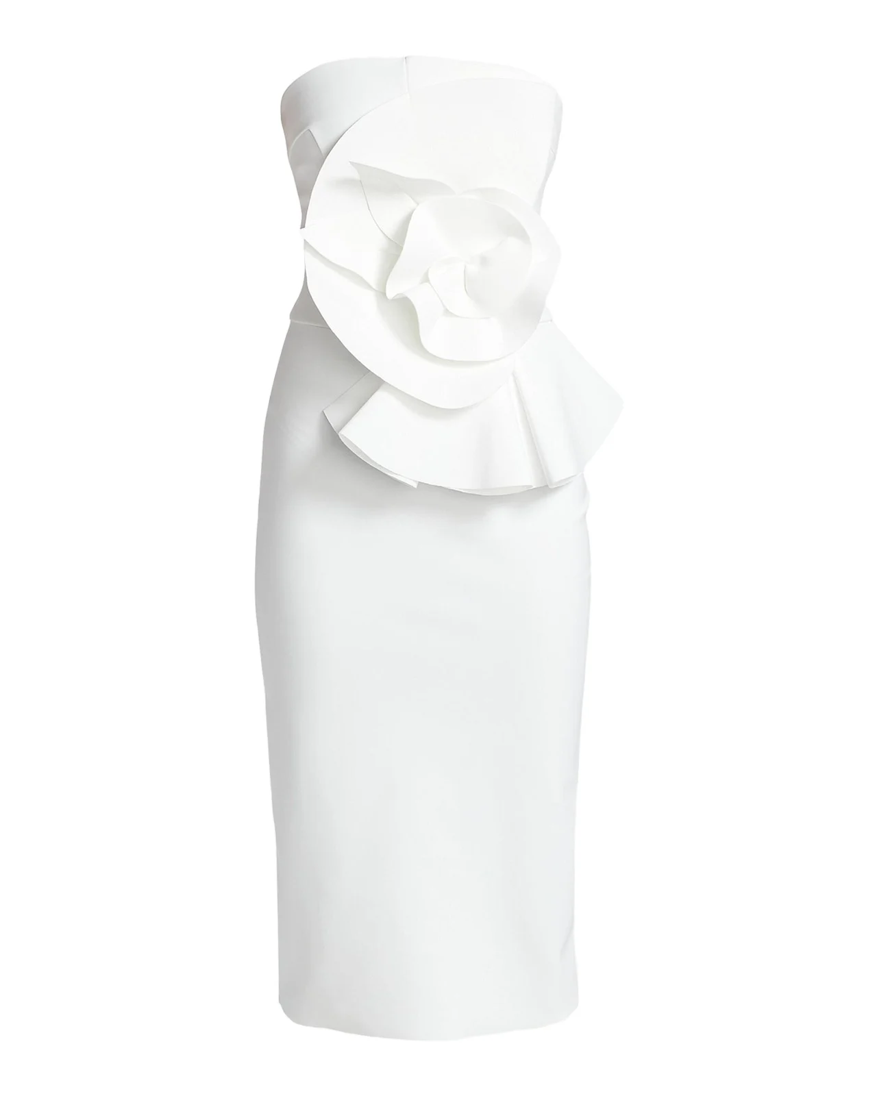 Chiara Boni La Petite Robe Hebe Strapless Embellished Jersey Dress