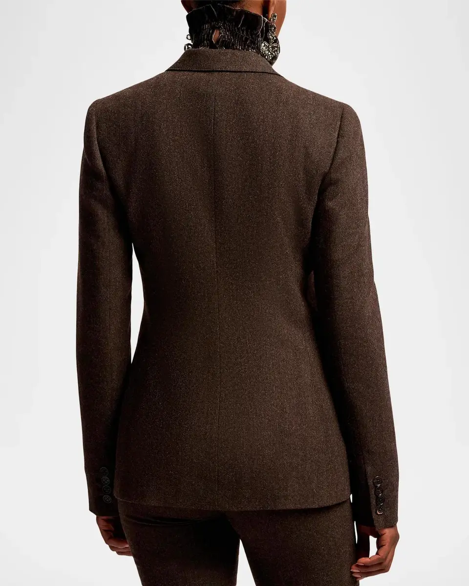 Ralph Lauren Collection Parker Striped Herringbone Jacket | Thumbnail 3