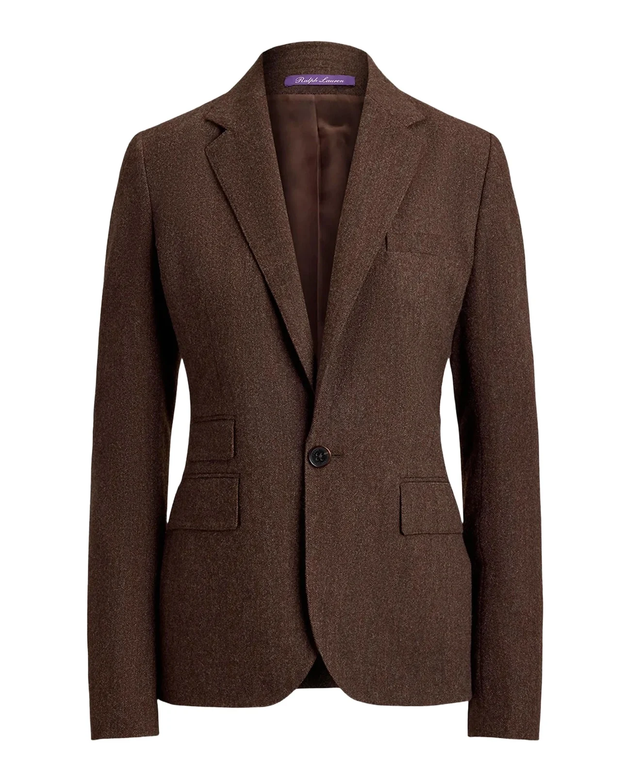 Ralph Lauren Collection Parker Striped Herringbone Jacket
