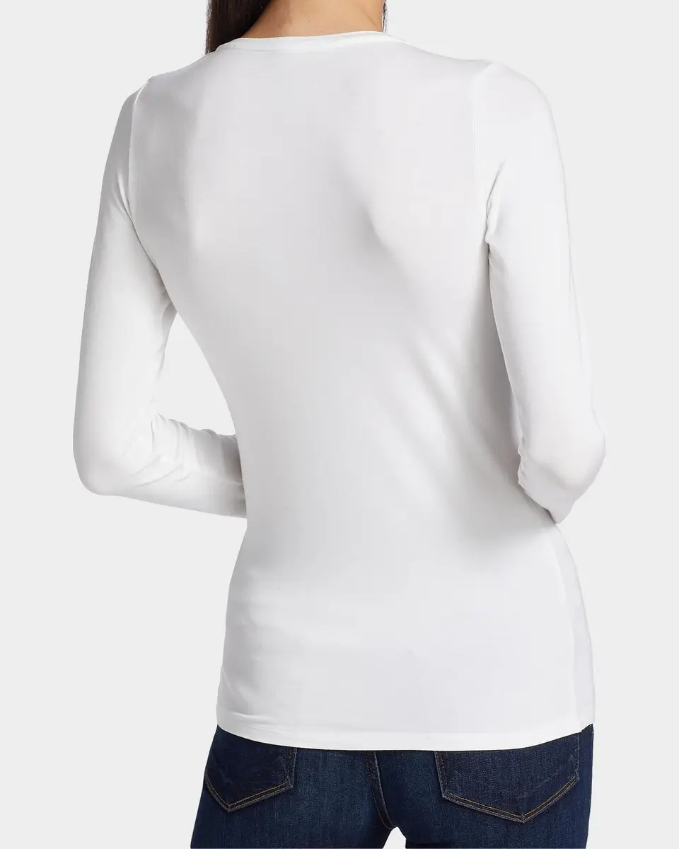 MAJESTIC FILATURES Soft Touch Long-Sleeve Crewneck T-Shirt | Thumbnail 3 MAJESTIC FILATURES Soft Touch Long-Sleeve Crewneck T-Shirt | Thumbnail 3