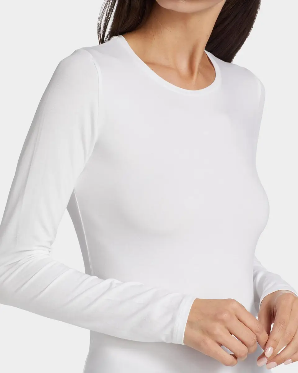 MAJESTIC FILATURES Soft Touch Long-Sleeve Crewneck T-Shirt | Thumbnail 5 MAJESTIC FILATURES Soft Touch Long-Sleeve Crewneck T-Shirt | Thumbnail 5