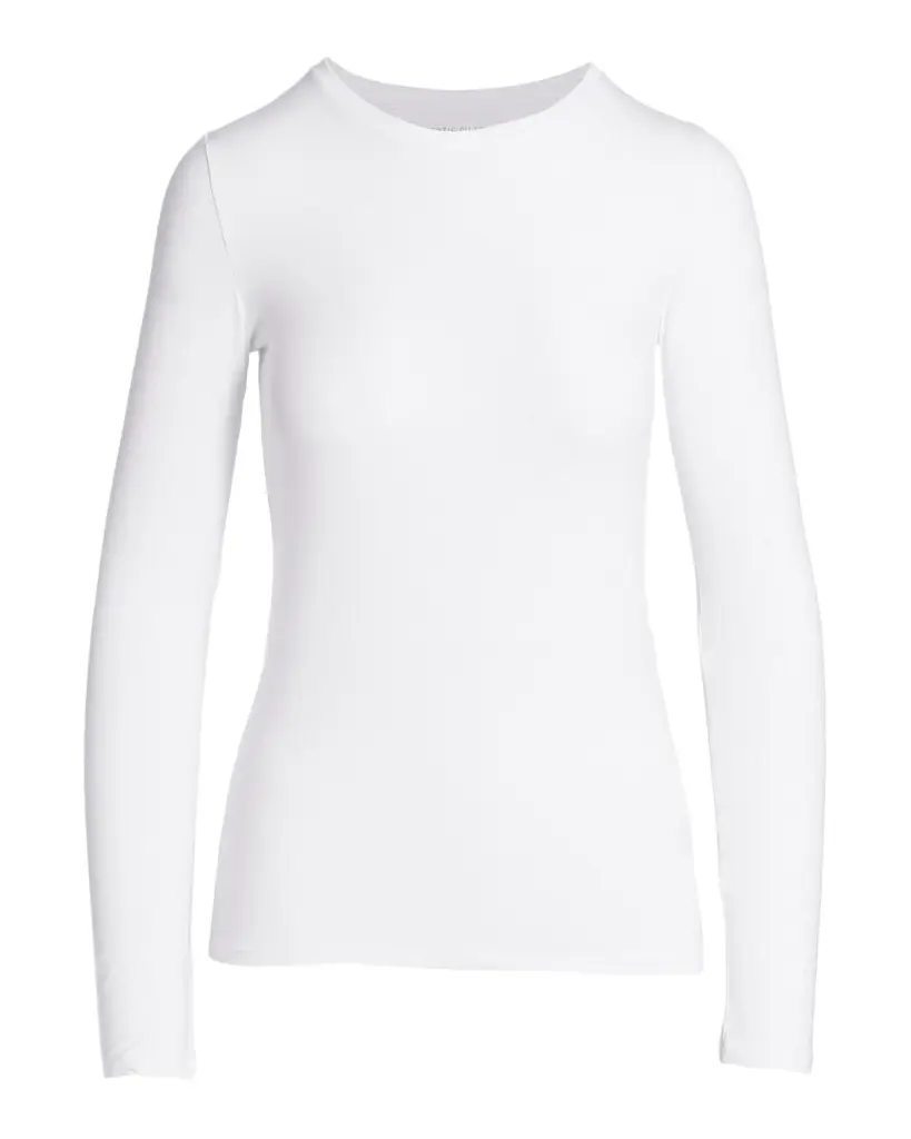 Soft Touch Long-Sleeve Crewneck T-Shirt