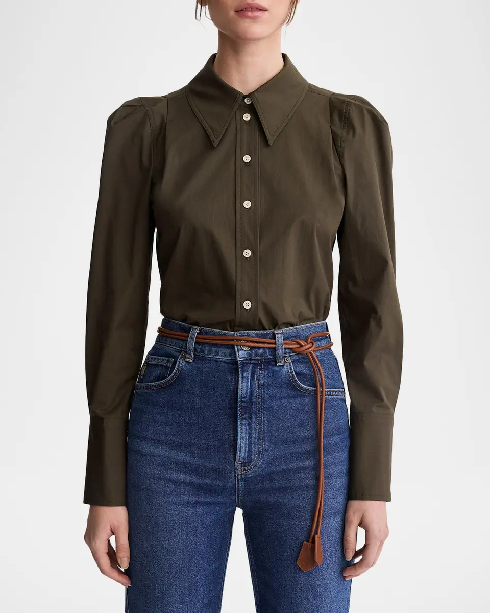 SMYTHE Box Pleated Shirt | Thumbnail 3 SMYTHE Box Pleated Shirt | Thumbnail 3