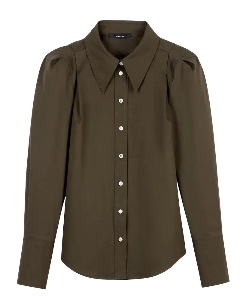 SMYTHE Box Pleated Shirt