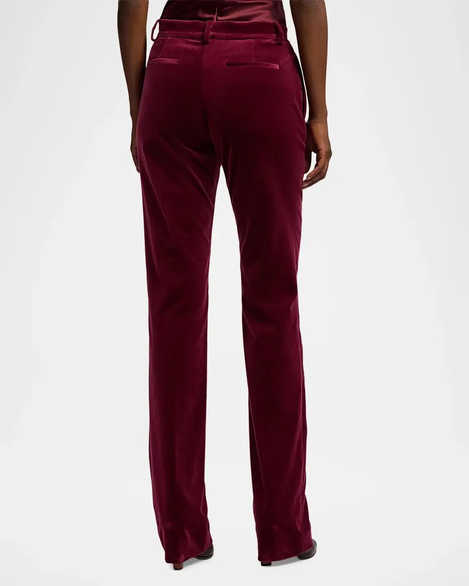 Ralph Lauren Collection Macy Stretch Velvet Pants | Thumbnail 3
