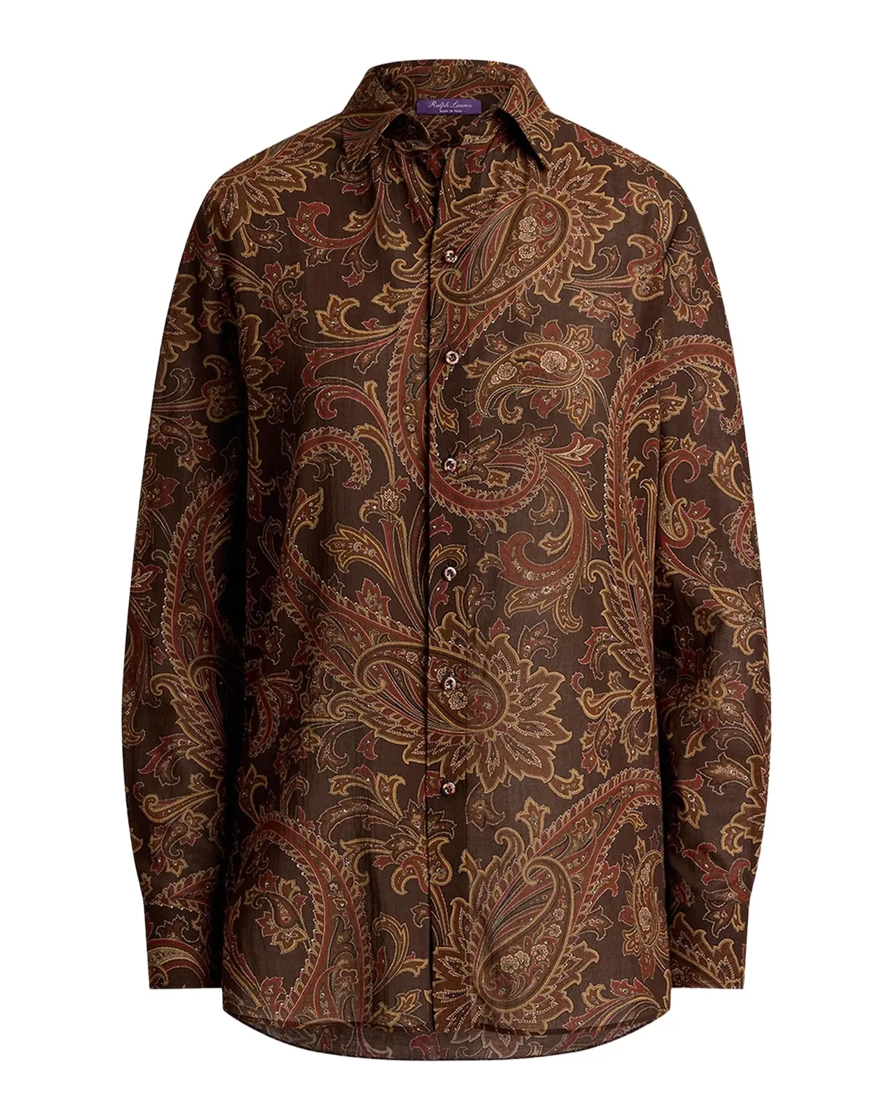 Trayna Paisley Cotton Voile Shirt Trayna Paisley Cotton Voile Shirt