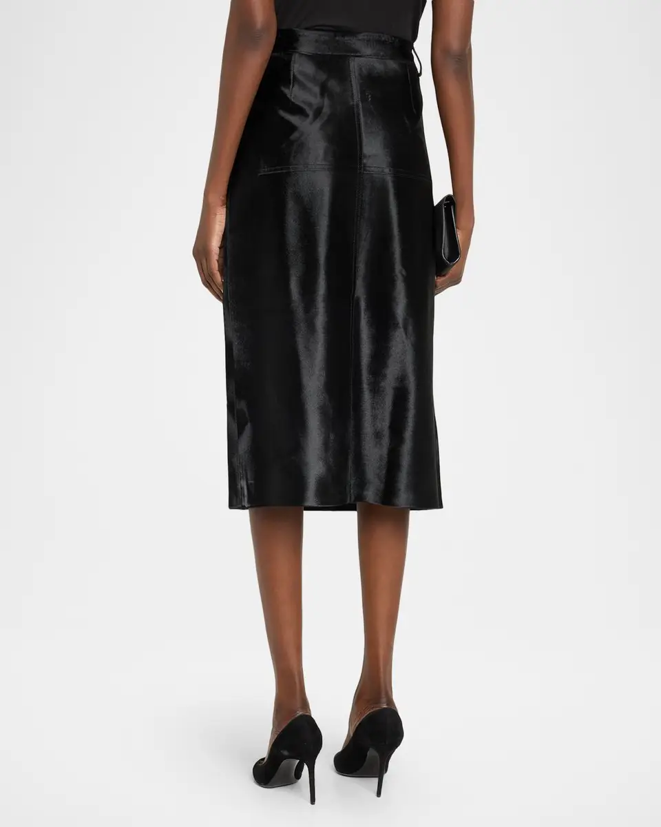 Kobi Halperin Cindy Calf Hair Pencil Skirt | Thumbnail 3 Kobi Halperin Cindy Calf Hair Pencil Skirt | Thumbnail 3
