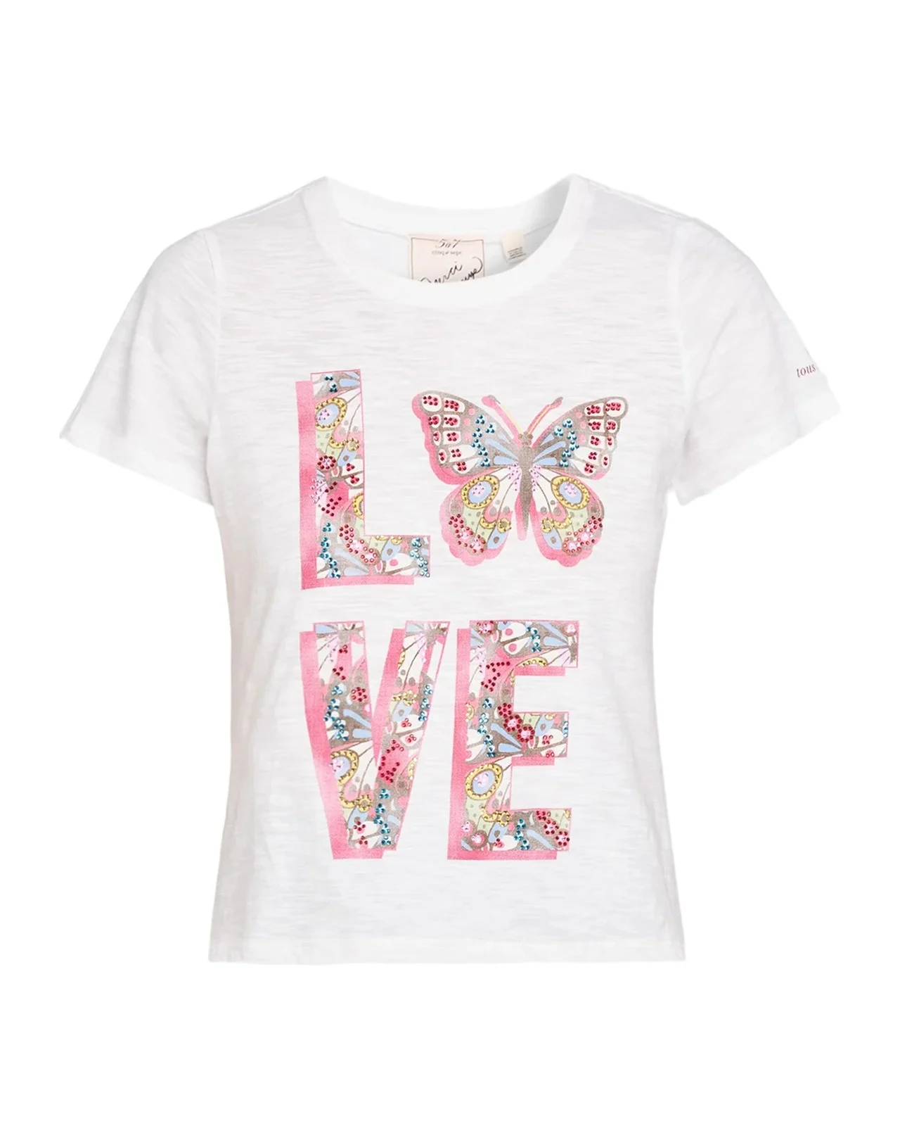 Heatset Butterfly Cotton T-Shirt Heatset Butterfly Cotton T-Shirt